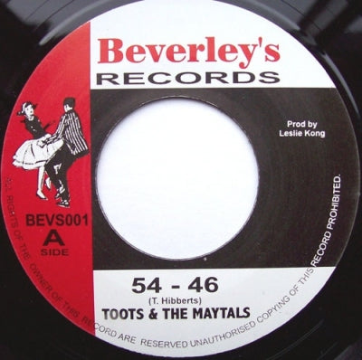 TOOTS AND THE MAYTALS  - 54 - 46 / Pressure Drop.