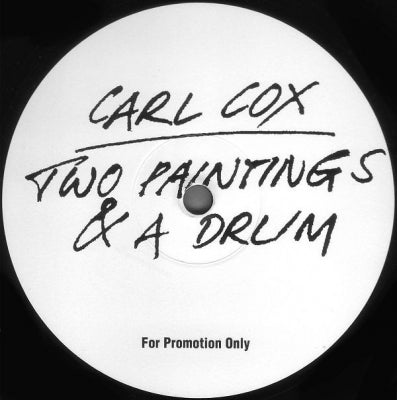 CARL COX - Two Paintings And A Drum