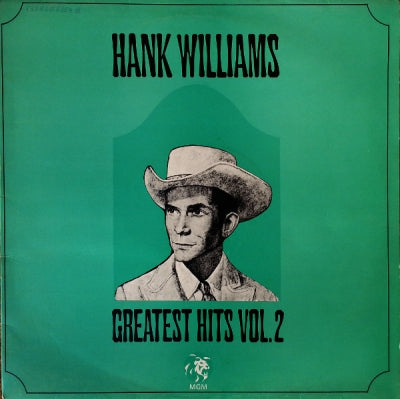 HANK WILLIAMS  - Greatest Hits Vol. 2