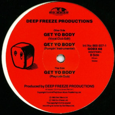 DEEP FREEZE PRODUCTIONS - Get Yo Body