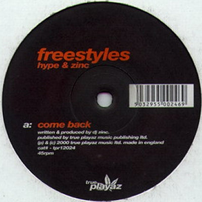 FREESTYLES - Come Back / Intended