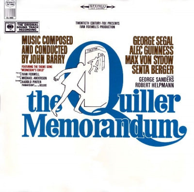 JOHN BARRY - The Quiller Memorandum (Original Soundtrack Recording)