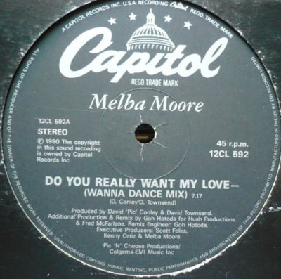 MELBA MOORE - Do You Really Want My Love