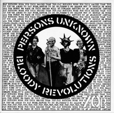 CRASS / POISON GIRLS - Bloody Revolutions / Persons Unknown