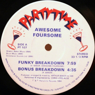 AWESOME FOURSOME - Funky Breakdown