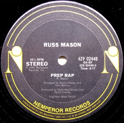 RUSS MASON - Prep Rap