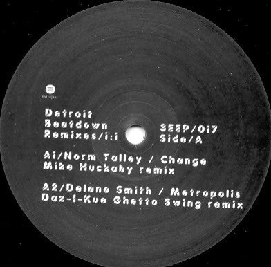NORM TALLEY / DELANO SMITH / RICK WILHITE / ALTON MILLER - Detroit Beatdown Remixes 1:1