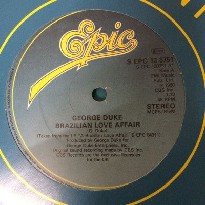 GEORGE DUKE - Brazilian Love Affair