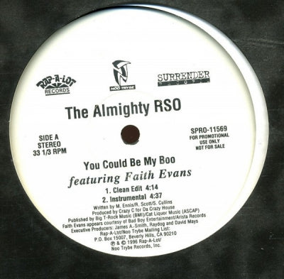 THE ALMIGHTY RSO - You Could Be My Boo Featuring Faith Evans.