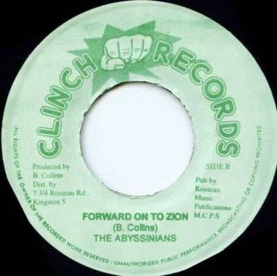 THE ABYSSINIANS - Forward On To Zion