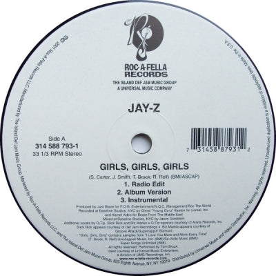 JAY-Z - Girls, Girls, Girls