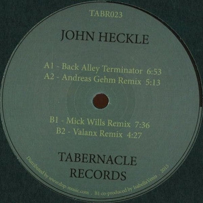JOHN HECKLE - Back Alley Terminator