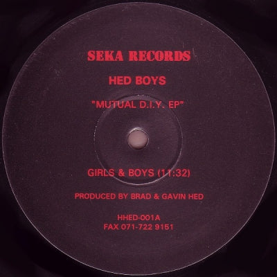 HED BOYS - Mutual D.I.Y. EP feat: Girls & Boys / O-WA / Hed Boys Party