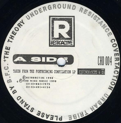 UNDERGROUND RESISTANCE / URBAN TRIBE / B.F.C. - Equinox Chapter One