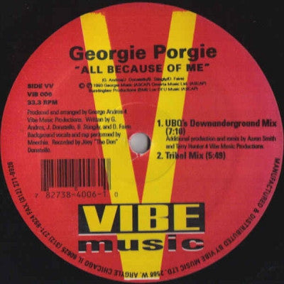 GEORGIE PORGIE - All Because Of Me