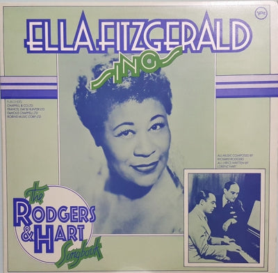 ELLA FITZGERALD - Sings The Rodgers And Hart Song Book
