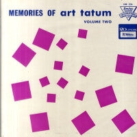 ART TATUM - Memories Of Art Tatum Volume Two