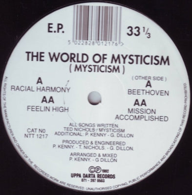 MYSTICISM - The World Of Mysticism E.P.