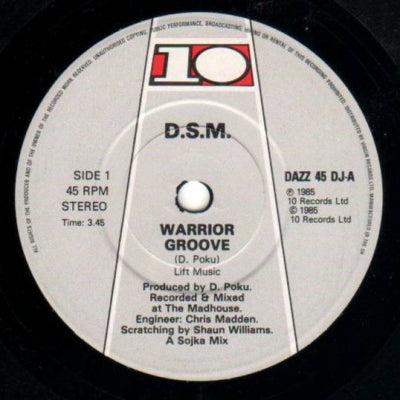 D.S.M. - Warrior Groove
