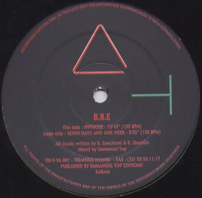 B.B.E. - Seven Days And One Week / Hypnose