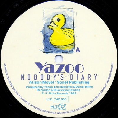 YAZOO  - Nobody's Diary / Situation