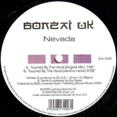 NEVADA - Touched By The Hand