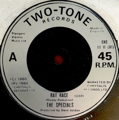 THE SPECIALS - Rat Race / Rude Buoys Outa Jail