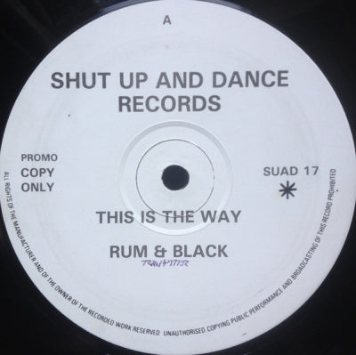 RUM & BLACK - This Is The Way / Tablet Man