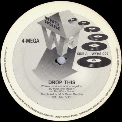 4-MEGA - Drop This / Higher