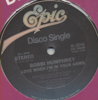 BOBBI HUMPHREY - Love When I'm In Your Arms / Sweet N' Low