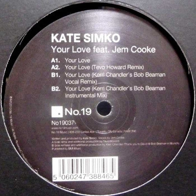 KATE SIMKO - Your Love feat. Jem Cooke