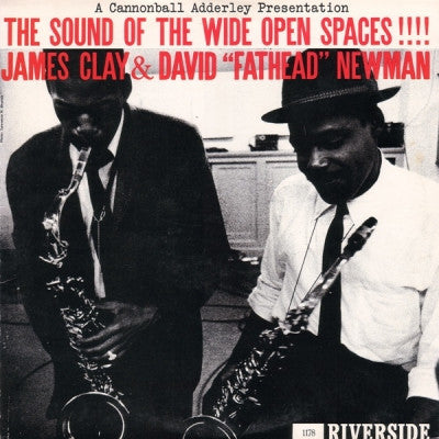 JAMES CLAY & DAVID 'FATHEAD' NEWMAN - The Sound Of The Wide Open Spaces!!!!