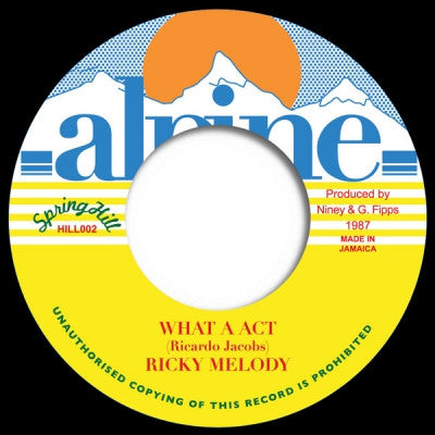 RICKY MELODY - What A Act
