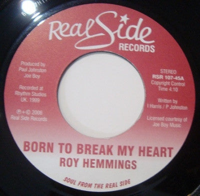 ROY HEMMINGS - Born To Break My Heart