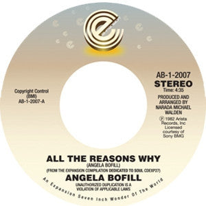 ANGELA BOFILL - All The Reasons Why / Love & Marriage
