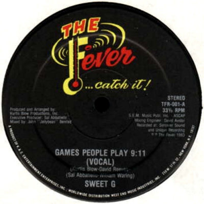 SWEET G - Games People Play