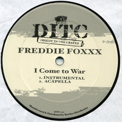 FREDDIE FOXXX (BUMPY KNUCKLES) - I Come To War