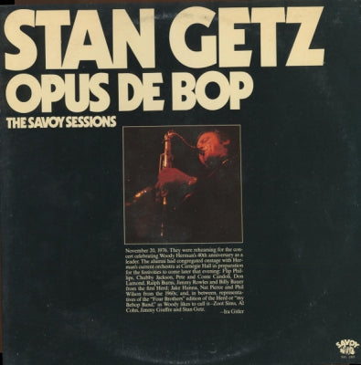 STAN GETZ - Opus De Bop