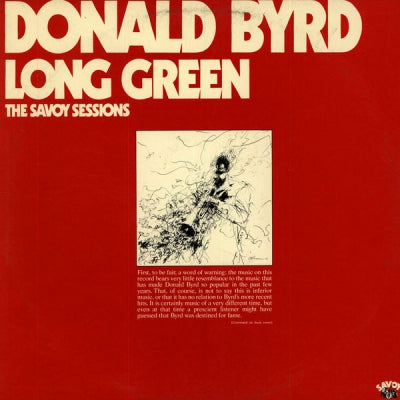 DONALD BYRD - Long Green