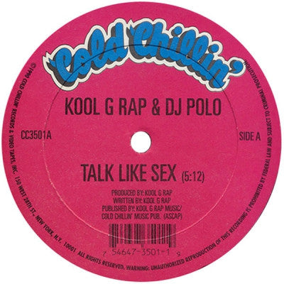 KOOL G. RAP AND D.J. POLO - Talk Like Sex / F*@K U Man
