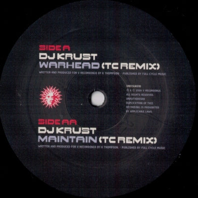 DJ KRUST - Warhead / Maintain (Remixes)