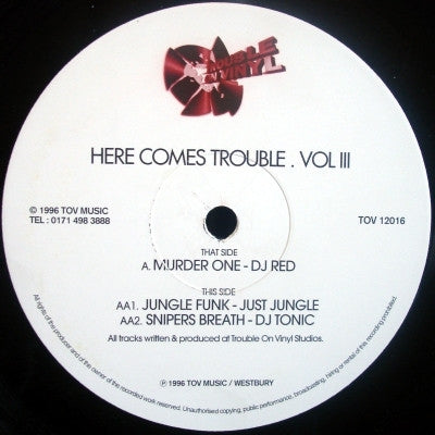 VARIOUS - Here Comes Trouble. Vol.III