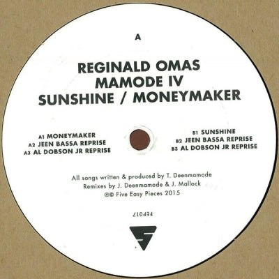 REGINALD OMAS MAMODE IV - As We Move EP