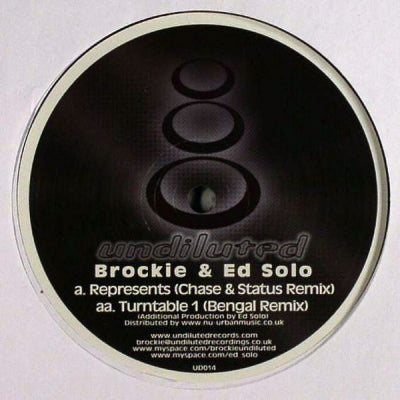 BROCKIE & ED SOLO - Represents / Turntable 1 (Remixes)