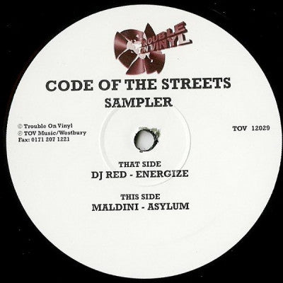 MALDINI / DJ RED - Code Of The Streets (Sampler)