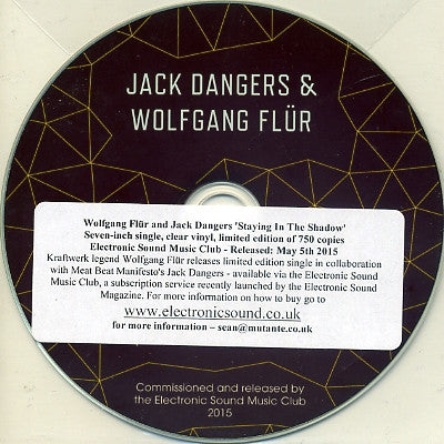 JACK DANGERS & WOLFGANG FLUR - Staying In The Shadows