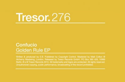 CONFUCIO - Golden Rule EP