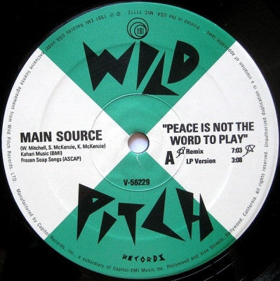 MAIN SOURCE - Peace Is Not The Word To Play