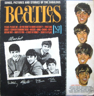 THE BEATLES - Songs and Pictures Of The Fabulous Beatles