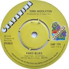 TONY MIDDLETON - Paris Blues / Out Of This World